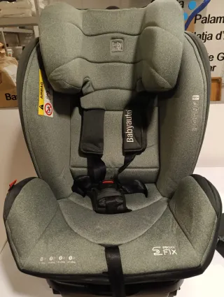 Silla coche Babyauto dupla Isofix Gris