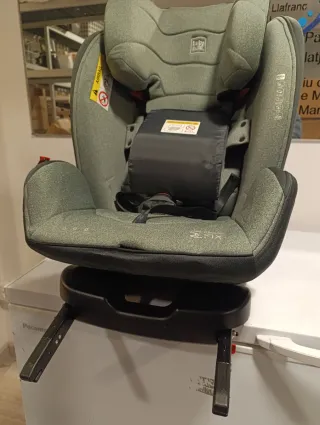 Silla coche Babyauto dupla Isofix Gris