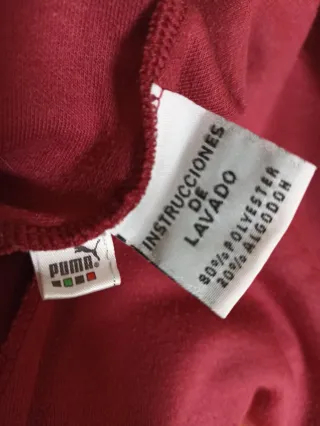 Chaqueta deportiva Puma 90s Roja y Blanca