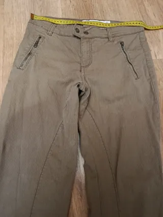 Pantalón  beige mujer talla M