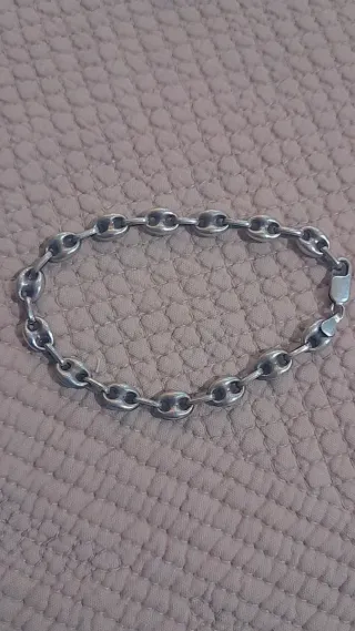 Pulsera de plata para hombre