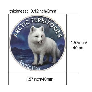 ÁRTICO 8 MONEDAS CONMEMORATIVAS DE COLECCIÓN