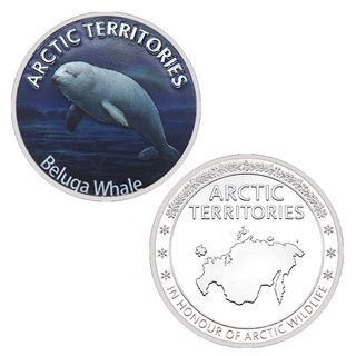 ÁRTICO 8 MONEDAS CONMEMORATIVAS DE COLECCIÓN