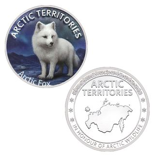 ÁRTICO 8 MONEDAS CONMEMORATIVAS DE COLECCIÓN