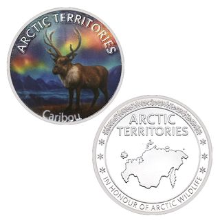 ÁRTICO 8 MONEDAS CONMEMORATIVAS DE COLECCIÓN