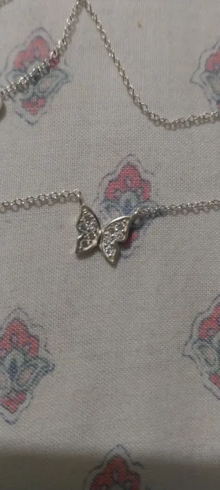 Collar Mariposa con Circonitas