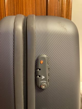 Maleta Grande Roncato Gris 75x50x30