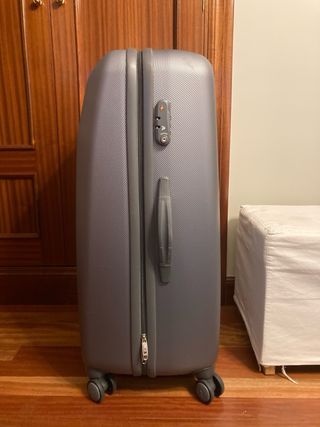 Maleta Grande Roncato Gris 75x50x30