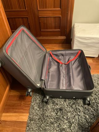 Maleta Grande Roncato Gris 75x50x30