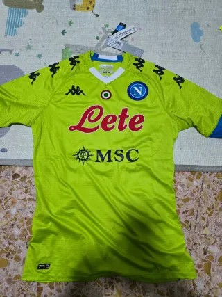 Maglia Napoli Kappa Uomo Taglia L verde