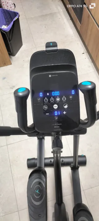 Bicicleta Elíptica Negra