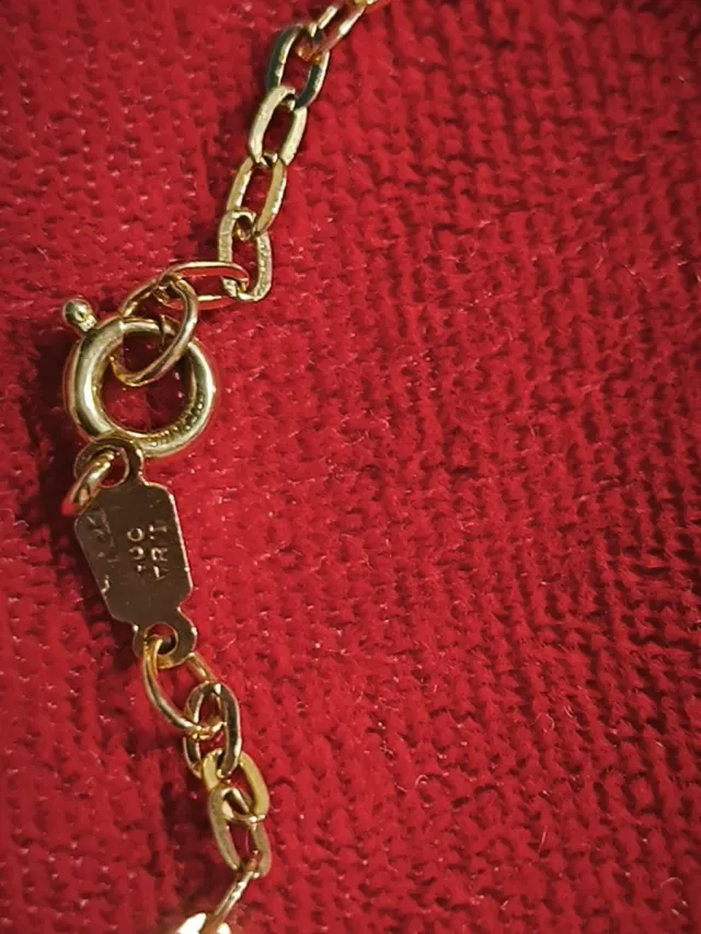 Cadena y Dije Laminado Oro 14/20 KL