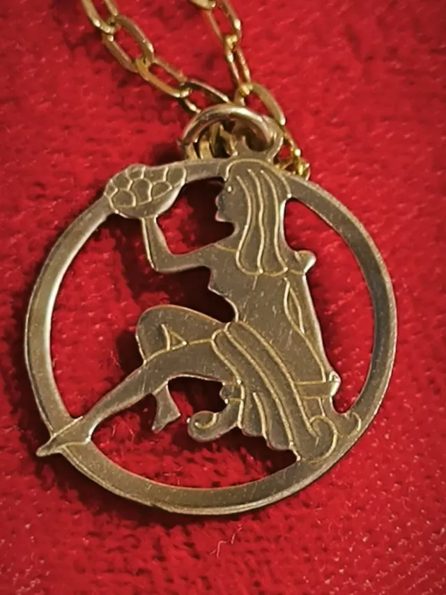 Cadena y Dije Laminado Oro 14/20 KL