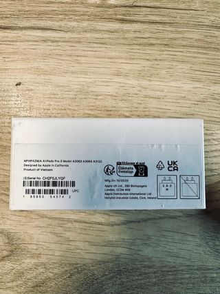 AirPods Pro 3 con garantía limitada