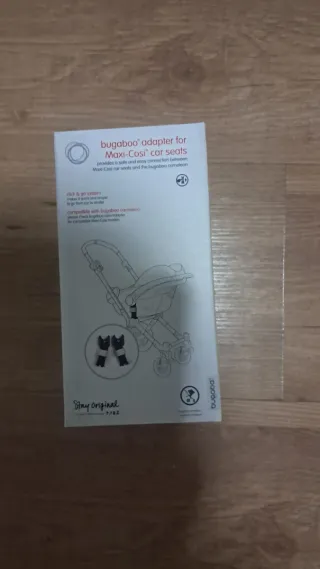 Maxi-Cosi + funda Tuc Tuc + adaptadores Bugaboo