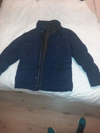 Chaquetón Hackett Plumas Talla L Azul