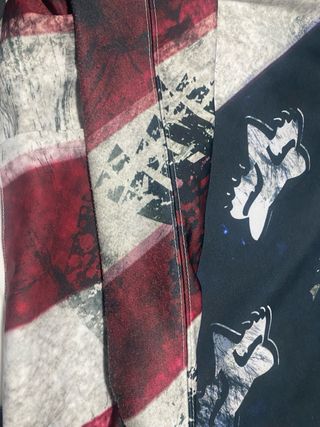 Sudadera Fox Racing con diseño bandera USA