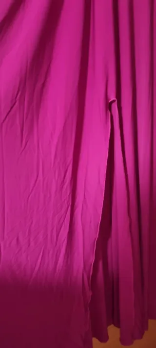 Vestido largo morado para evento