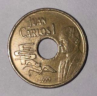 Moneda 25 Ptas Barcelona 92