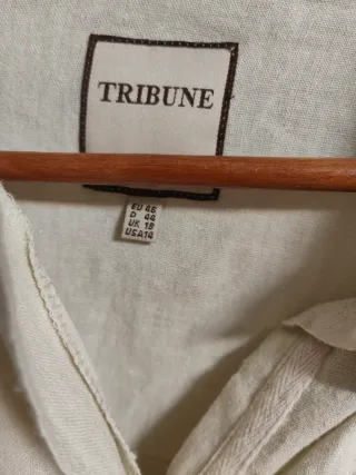 Camisa TRIBUNE Beige Talla L