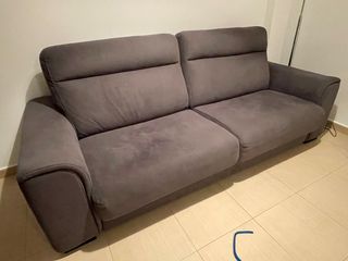 Sofá Cama Rodano 4 Plazas Gris