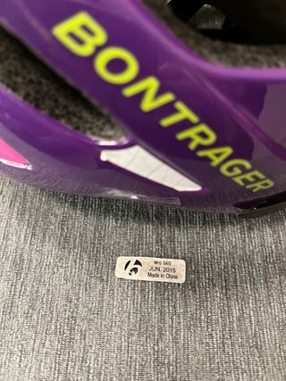 Casco Bicicleta Bontrager Niña Morado Talla S