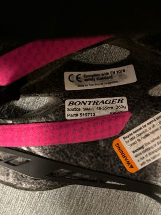 Casco Bicicleta Bontrager Niña Morado Talla S