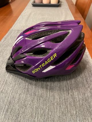Casco Bicicleta Bontrager Niña Morado Talla S