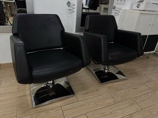 Mobiliario de peluquería 2 sillones/1 lavacabezas