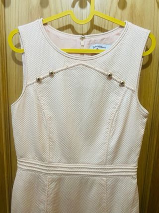 Vestido Pedro del Hierro Nude/Rosa Talla 40