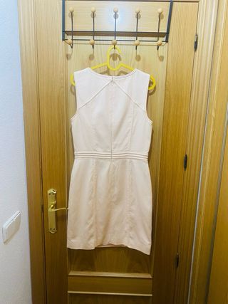 Vestido Pedro del Hierro Nude/Rosa Talla 40