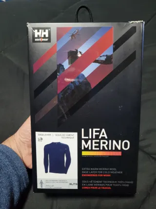 Helly Hansen Lifa Merino Base Layer XL