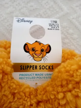 Meias Quentes Disney Simbad Tamanho Único