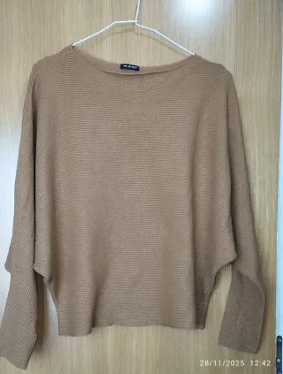 Jersey Me & My manga murciélago marrón talla única