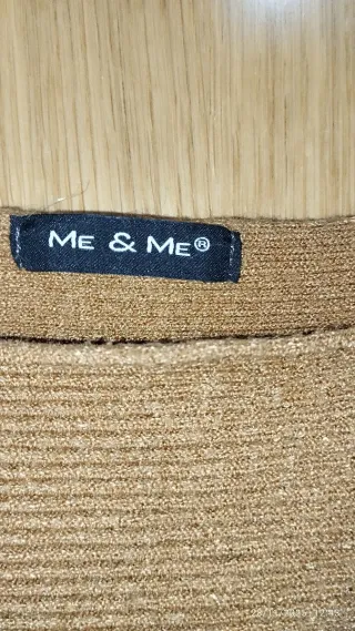 Jersey Me & My manga murciélago marrón talla única