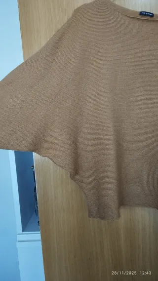 Jersey Me & My manga murciélago marrón talla única