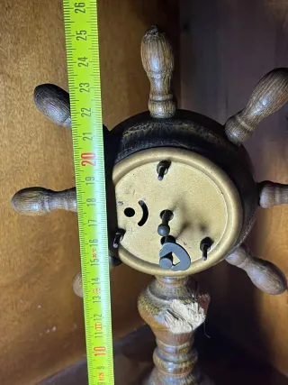 Orologio da tavolo vintage timone