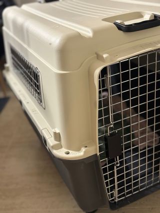 Transportín grande mascota 66x56x80cm