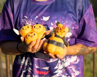 PELUCHE VESPIQUEN POKEMON FIT JP