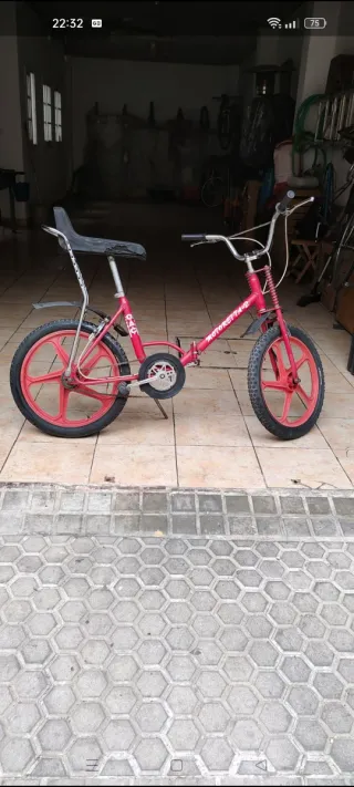 Bicicleta Motoretta 2 Roja