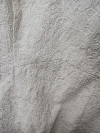 Vestido blanco fiesta mujer talla 46