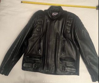 Cazadora cuero auténtico Talla 50