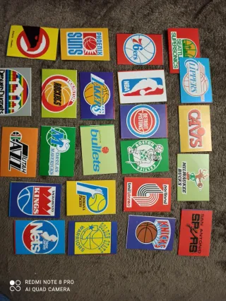 Lote 23 cromos NBA Súper Canasta
