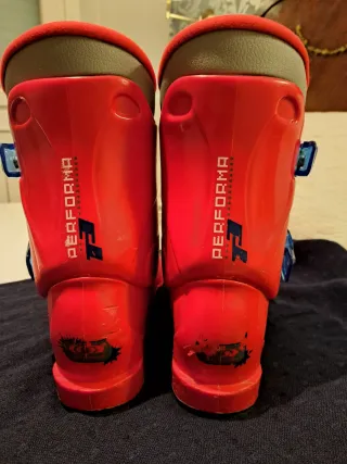 Botas de ski Salomon Talla 37 Rojas