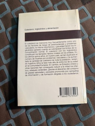 Colesterol, triglicéridos y alimentación