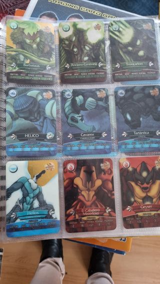 Álbum Gormiti Metallcards