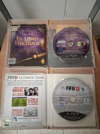 Juegos PS3 Move: Wonderbook y FIFA 13