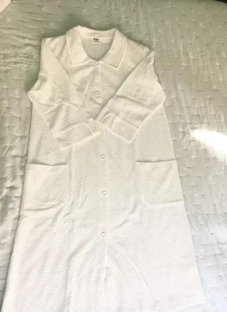 Bata y Camisón Velasco Rosa y Blanco