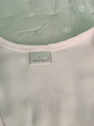 Bata y Camisón Velasco Rosa y Blanco