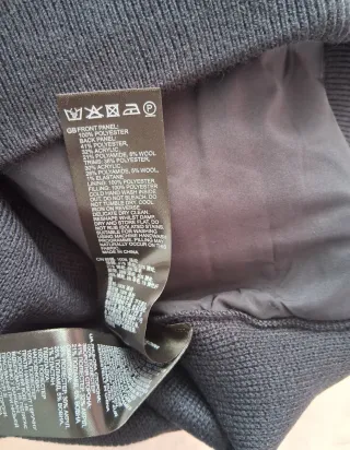 Chaleco acolchado azul marino Talla S